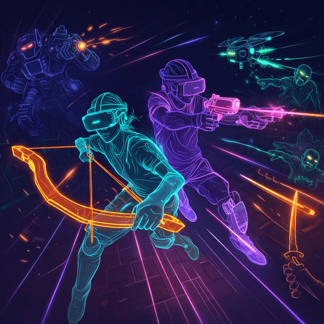 VR Hry - Multiplayer zábava