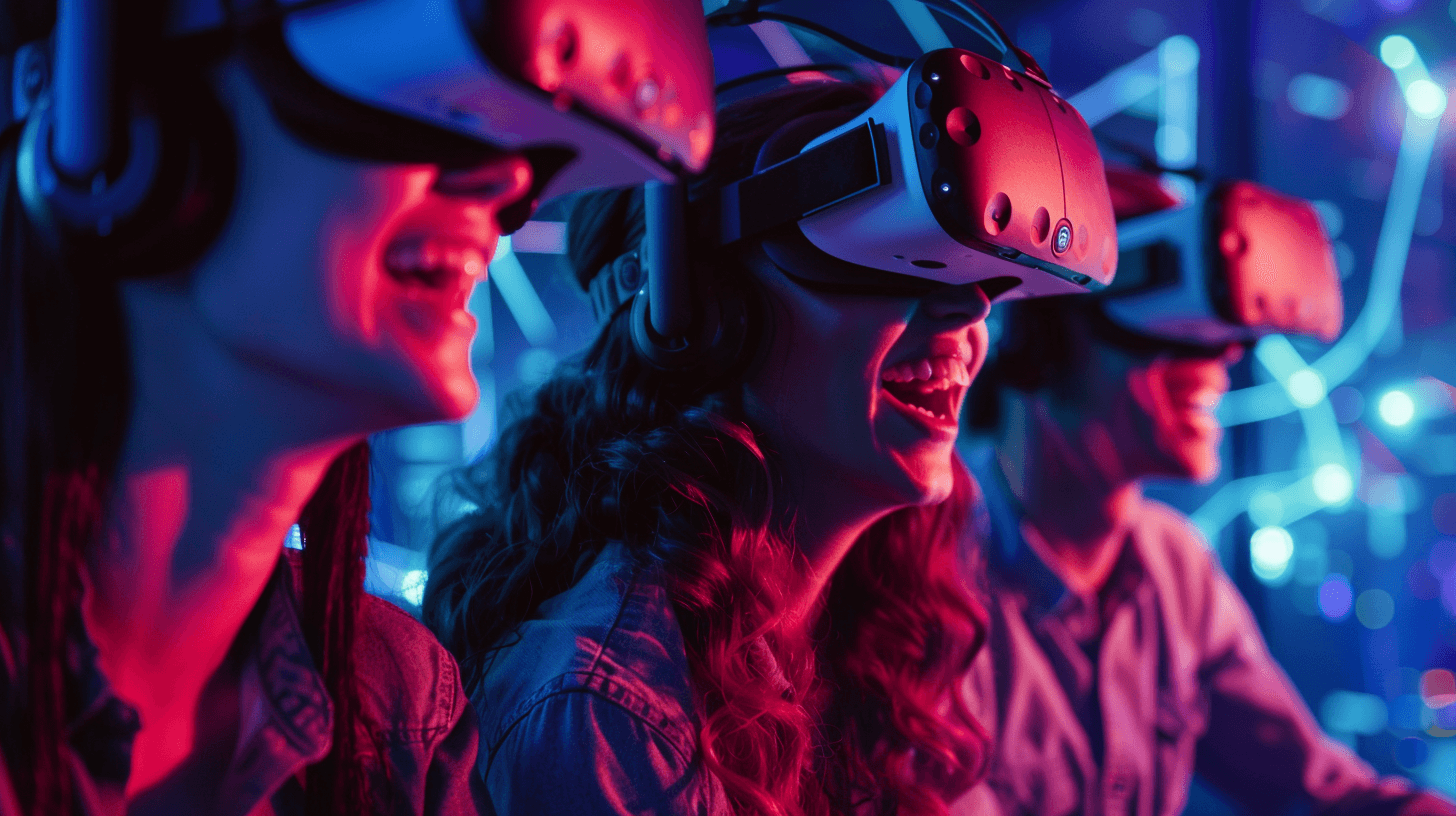 VR gaming background