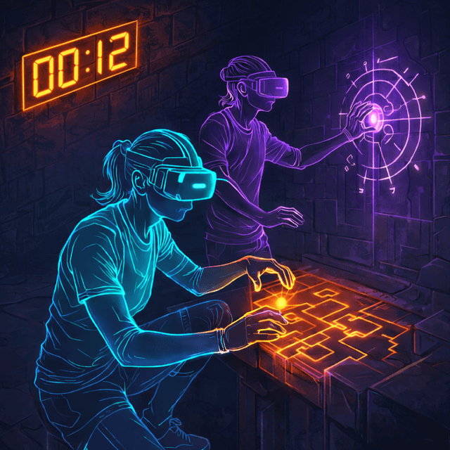 Escape Rooms - VR únikové hry