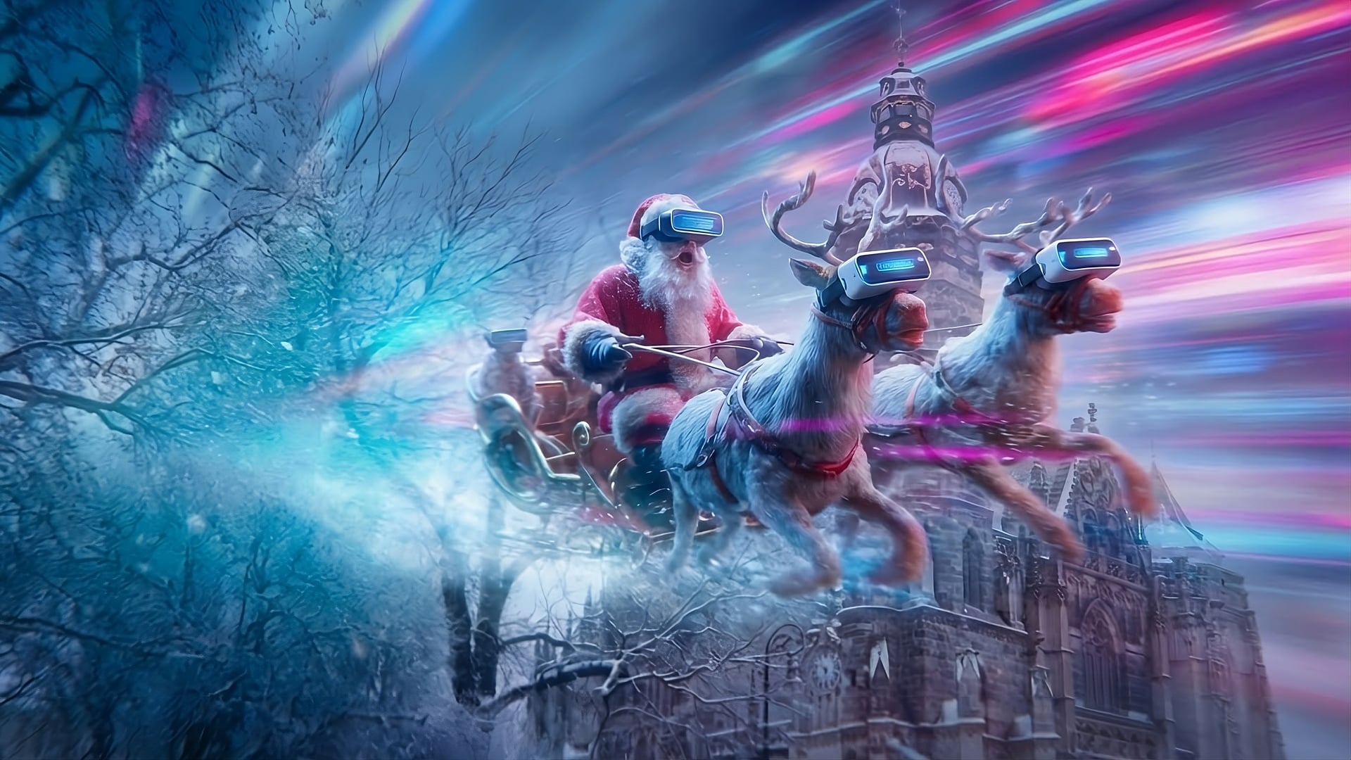 VR gaming background